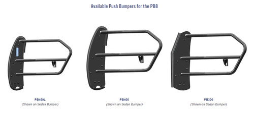 Setina PB8 Headlight Guards (Pair) For PB300 or PB400 Push Bumpers For 2019-2023 Dodge RAM 1500 Classic SSV